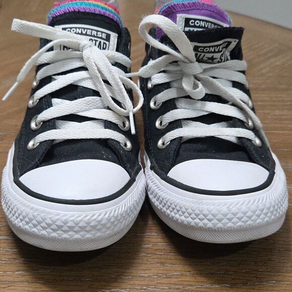 Converse CTAS Chuck Taylor All Star Lo Multi Tongue Sneaker, Unisex 7W/5M - Picture 6 of 12